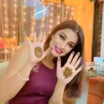 Madhuurima Instagram - #mehendi #mehendihairachnewali ❤️
