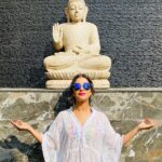 Madhuurima Instagram - Channelizing my inner guru . OM 😇❤️ #buddha #buddhism #nyrabanerjee #purelove #pure #divine #divinefeminine #heaven #white #whitedress #explore #love #loveislove #lovewins #loveit #instadaily #instalike #insta #instapic Sky Water Villas & Lifestyle