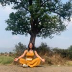 Madhuurima Instagram – Meditating on invoking the queen feeling from my solar plexus #solar #meditation #vacay #nyrabanerjee