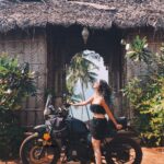 Madhuurima Instagram - Abh kya batau mei. Life he kuch aise hai 😍😍😍😍😍 #goa #bike #biker #bikersofinstagram #bikergirl #bikerlife #bikerchick #indian #collaboration #vacation #fun #trip #explore #nyrabanerjee @thecapegoa shot by @rawfotographyseries The Cape Goa