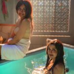Madhuurima Instagram – With my darling @mishthi_tyagi #helllojee  #cute #swag #bomb #beauty #swim #pyaar