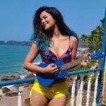 Madhuurima Instagram - That’s my way to bask 😍😍😍. #angelina #nyrabanerjee #celebrity #explore #ukelele #power #fun #bikinibabe #beachbum #beachlife #beachvibes #blessed #alwaysandforever #love #loveyouzindagi #beauty #instadaily #instadaily #instalike #instagram #instamood #instaphoto #instacool #helllojee @altbalaji @thecapegoa The Cape Goa
