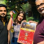 Madhuurima Instagram – Thank you so much @thenichefashion_arena @ssongerwala @quresh2018 for this honour on the special day. Feeling blessed and grateful #award #awards #awardee #blessed #love
