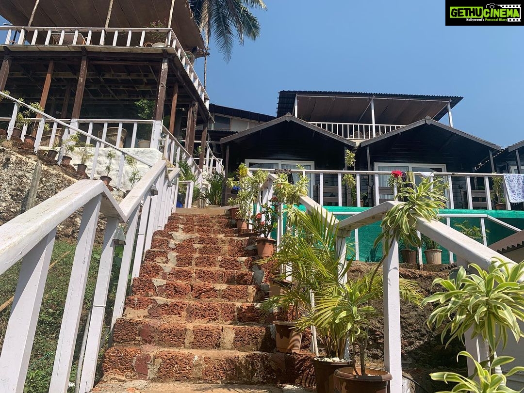 Madhuurima Instagram - Thank you @antaresbeachresort for lovely stay and hospitality 😍. Enjoyed every bit of the cottage feels 😍 #cottage #vacay #fun #goa #happy Antares Restaurant & Beach Club