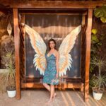 Madhuurima Instagram - When you yourself look like a butterfly 😁 #butterfly #butterfly #cute #swag #pretty #goa #explore #explorer #nature #water @thecapegoa outfit- @theseedstoremumbai The Cape Goa