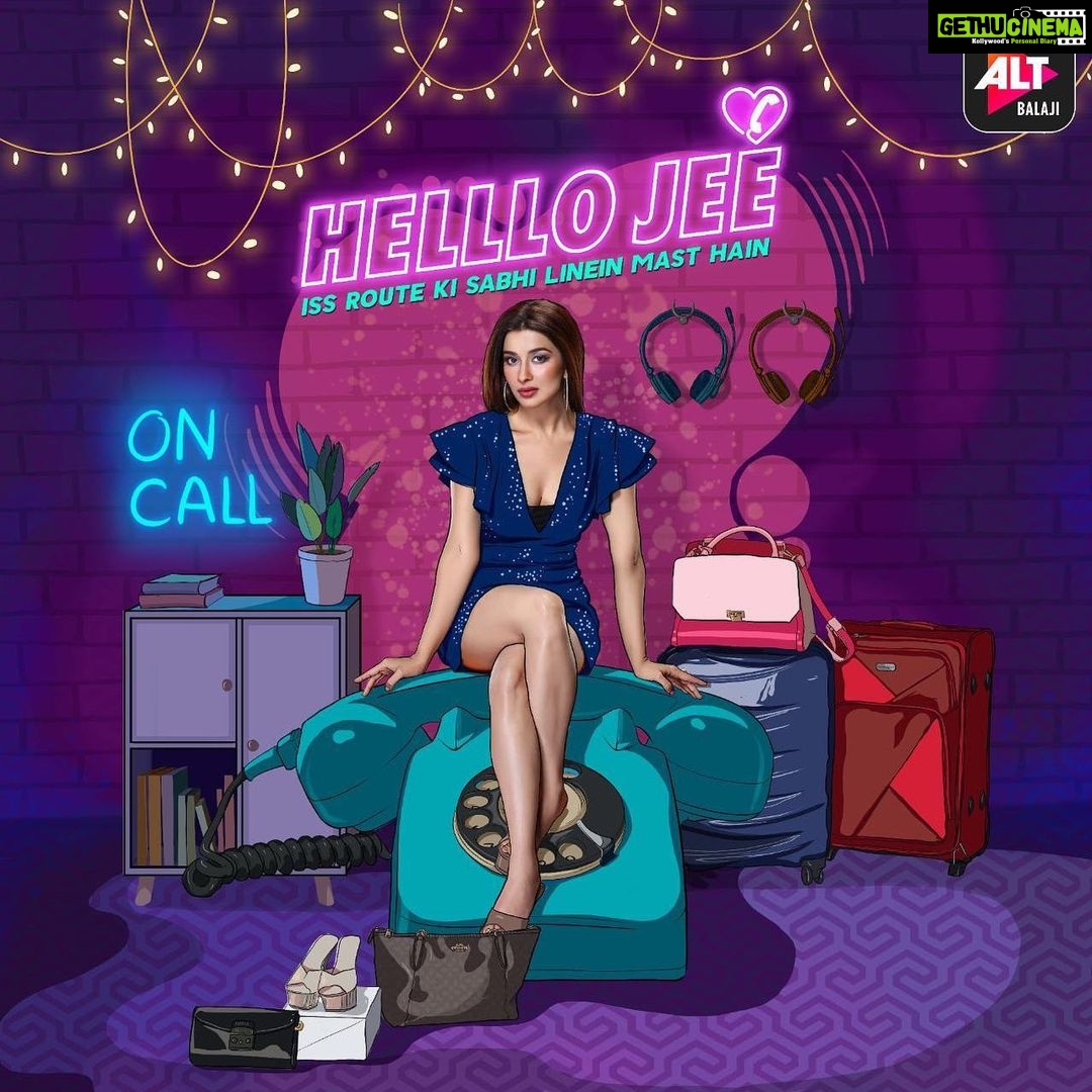 Madhuurima Instagram - Life ne aksar Angelina ko khatte angoor diye lekin asli angoor se inhone wine bana li. Phone uthao, zara dial karo, aur karo baatein, Angelina se ππ #HellloJee teaser out on 19th Jan only on @altbalaji @kalyani_chaitanya @akshaya_shetty @mishthi_tyagi @rahul_paanichalajayega @dipalisharma29 @nitinn_rrao @rahulsharma777 @vaebhavsinghm @kashishr_ dheerendragautam22 @oberoi.inderpreet @shanewazsabir @vishal.watwani @renuwatwani @kashan_22 @iamkdubey @akansha_trehan @baljitsinghchaddha @ashwaryvats