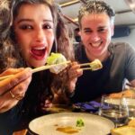 Madhuurima Instagram - There's food then there are friends but nothing like the friends who have the same taste. To our bright sushi midday with the handsome @shotbynuno 😍🤗 @nomnom_mumbai . . . . . . . . . . . #actress #actor #love #model #beautiful #bollywood #hollywood #film #beauty #movie #fashion #instagood #photography #instagram #singer #cinema #movies #follow #like #acting #actresslife #cute #photooftheday #art #tollywood #queen #s #music #actresslife #bhfyp