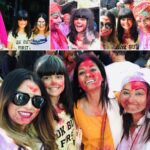 Mahima Chaudhry Instagram - Happy holi #throwback #precovidtimes@