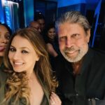 Mahima Chaudhry Instagram - With the Legend @therealkapildev #lastnight #cricket #kapildev #kapildevthelegend #indiancricket