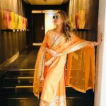 Mahima Chaudhry Instagram - Looking forward to lots of sunshine.... #instagood #insta #positivevibes #instalike #indianwedding #weddingseason #weddingdress #indianwear #style #indianclothes #fashion #photooftheday #likesforlike #pictureoftheday #summer @gopivaiddesigns