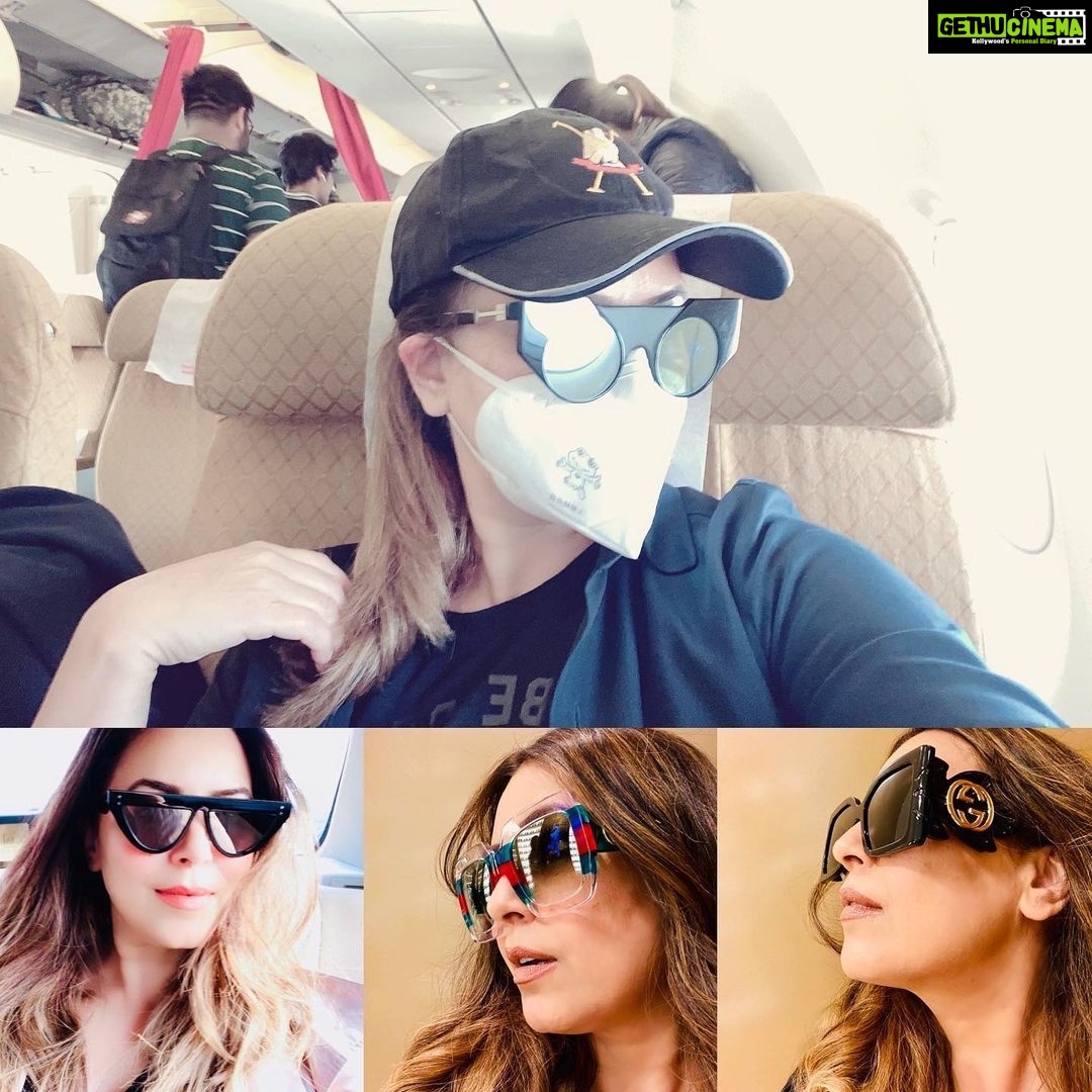 Mahima Chaudhry Instagram - Before & After 😡 ! .... and the sun stopped shining on us . Just like that !!!! How many are angry with china & WHO .? #covid19 #live #flight #travelling #beforeandafterlashextensions