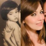 Mahima Chaudhry Instagram – Then.. now . Not much has changed 🙈#throwback #childhoodmemories #me