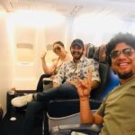 Mahima Chaudhry Instagram – Off to Assam for the Prag Cine Awards with @shreyastalpade27  @paponmusic ..in this shot Papon just promised to get shreyas Tamul … just so u know y they are grinning so hard!!
#assam#traveldiaries#travel#northeast#pragvineawards#spicejet#bollywood#trip#instadaily#fun