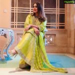 Mahima Chaudhry Instagram - When I couldn’t stop posing in @gopivaiddesigns while in Jodhpur. #indianoutfit #fashion #jodhpur #colour #indianwedding #bollywood