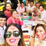 Mahima Chaudhry Instagram – When your in great company … its a blast ! @gauri8gupta @ trishaachhabraa