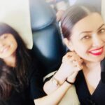 Mahima Chaudhry Instagram - Me and my “ kaleja ka Tukda” on a day trip to lukhnow literary fest for kids#travel#love#me#instagram#instaoftheday#traveldiaries#jetairways