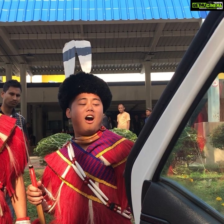 Mahima Chaudhry Instagram - Cute.. thats the naga welcome ....!#nagaland