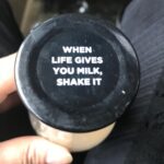 Mahima Chaudhry Instagram - Just love what the cap says..... Oh the milkshake is superb .. had the coffee ☝️