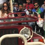 Mahima Chaudhry Instagram - Early morning lukhow... got no roof above my head happy getting D3 n lots of sun to keep me warm