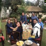 Mahima Chaudhry Instagram - Gurgaon.... pure organic food 🥘 sarso ka saag,, makka ki roti