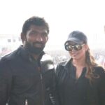 Mahima Chaudhry Instagram - Yes Rohtak was up early for a sunday morning run ...with my friends the bad man gg,mana &sunil shetty, champion yogeshwar dutt flagging off the marathon
