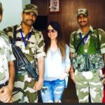 Mahima Chaudhry Instagram – Guys in uniform…. always kool