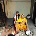 Mahima Chaudhry Instagram – Njoyed n Love village food.. pure organic ….