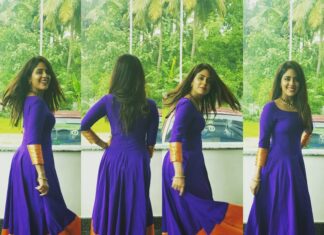 Malavika Wales Instagram - Goodmorning 🙂 Styling : Smiji KT (Bespoke Wardrobe)