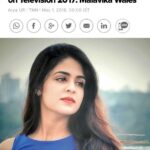 Malavika Wales Instagram - Thanku all the followers and Times of India for making this happen. Link in bio