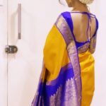 Malavika Wales Instagram – When mom gifts you a saree, flaunt it ! 

#trendingreels