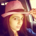 Malavika Wales Instagram – #myhat#pink#love💗