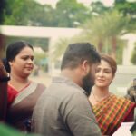 Malavika Wales Instagram - In and as Anjana in Manjil Virinja Poovu since 2019. Few shots taken during shoot. 🌻 📸 @the_artist_666__aa__ @mazhavilmanoramatv