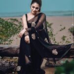 Malavika Wales Instagram - 🤎🤎🤎 . . 🤎saree: @threads_and_blocks 🤎click by @mojin_thinavilayil