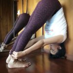 Mallika Sherawat Instagram - I love doing Uttanasana , Uttanasana is a stretch of the entire back body, from the soles of the feet and up the backs of the legs; spans the lower, middle, and upper back; rises up the neck; and circles over the scalp and back down the forehead. When you fold forward in Uttanasana, you stretch this entire sheath of muscles.It creates a Calming effect throughout the central nervous system . I personally experience Euphoria after doing this intense asana 🧘‍♀️🙏 . . . . . . . . . . #yogapractice #yogagirl #yogaloveflow #fitnesslove #fitnessvideo #workoutday #fitnessgram #fitnessaddicts #fitnessinfluencer #fitnessforlife #lovefitness #fitnessjunkie #fitnessgirlmotivation #ilovefitness #loveforfitness #lovelifefitness #ilovehighfitness #fitnessblogger #fitnesslovers #fitgoals #fitnessinspiration #fitnessmotivation #fitnesslife #fitnessmode #fitnessguru