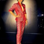 Mandira Bedi Instagram - Hosted the #trailerlaunch of #rudratheedgeofdarkness for @disneyplushotstar First time for me in a brocade suit! @ekayabanaras 🙏🏽❤️ @palakshah