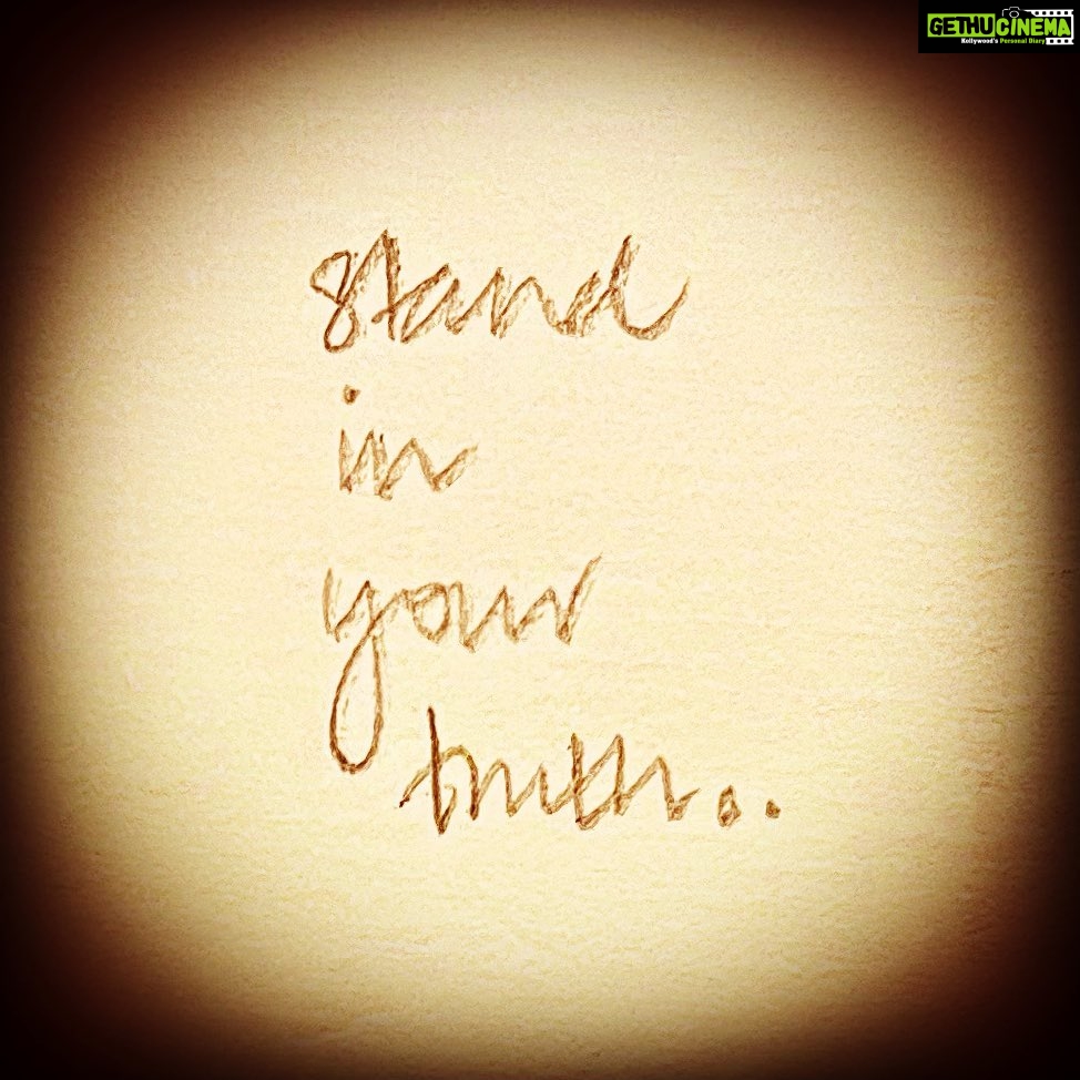 Mandira Bedi Instagram - Stand for your truth ❤️🙏🏽