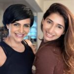 Mandira Bedi Instagram - My sunshine girl ❤️💥 When do we meet again? ❣️🧿 . . @tanvishah91