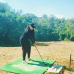Manisha Koirala Instagram - Back on #golfcourse .. value of the routine; trusting your swing 😁😜 @gokarna_forest_resort Gokarna Forest Golf Resort