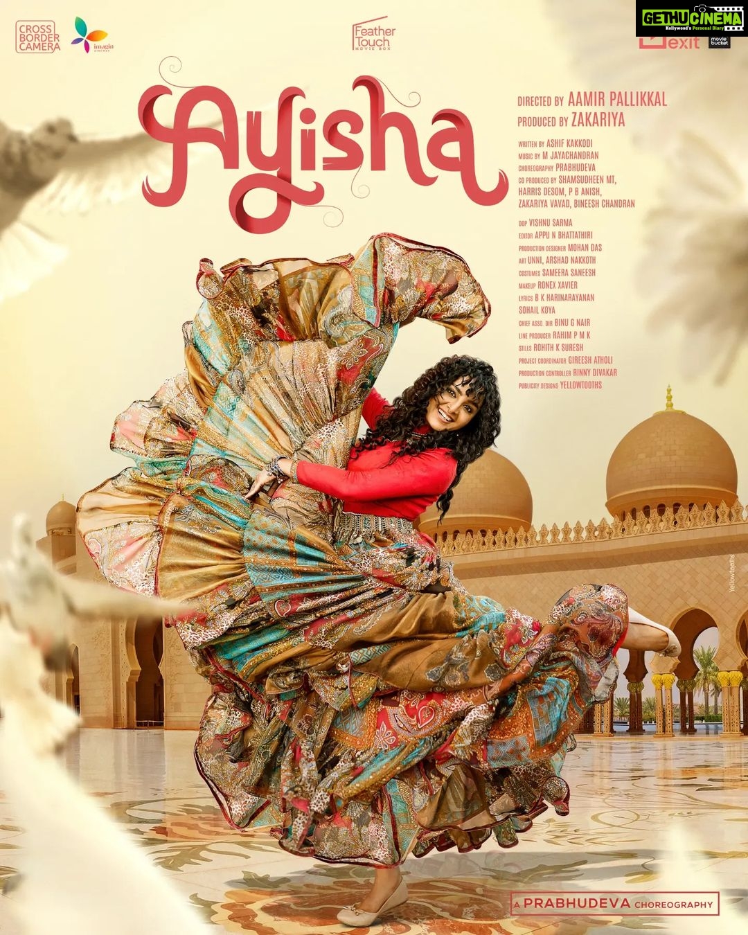 Manju Warrier Instagram - ആയിഷ I Ayisha I عائشة I आयिषा I ఆయేషా I ஆயிஷா I ಆಯಿಷಾ Here is the first look poster of @ayisha_movie_official ❤️ @manju.warrier @aamir_pallikal @prabhudevaofficial @zakariyaedayur @ashifkakkodi @mjayachandranmusiczone @harinarayanan.b.k @koyachi @shamsudheen.shamsu.12 @harrisdesom @Pb_anish @adv_zak @krisnasankar @bineeshchandra @vishnu_sarma @appubhattathiri @mohandas_art_director @sameerasaneesh @ronexxavier4103 @binunairg @sanjuambadi @rohith_ks @yellow_tooths #manjuwarrier #prabhudeva #aamirpallikal #directorzakariya #ashifkakkodi #mjayachandran #bkharinarayanan #ayishamovie #superstar #ladysuperstar #imagincinemas #harrisdesom #crossbordercamera #Feathertouchmoviebox #ManjuWarrier #ayishamovieposter #poster #malayalammovie #posterrelease
