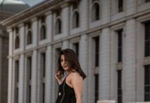 Meera Nandan Instagram - Simran , Palat! #ddlj 🤪 . 📸 @mahafooz_b . #ddljmoment #simranpalat #love #black #newshoot #positivevibes #dubai #mydubai #instagood #instagram #run #wind #dubaifashion Dubai, United Arab Emiratesدبي