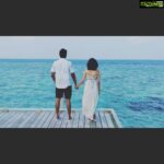 Milana Nagaraj Instagram - My World ❤️ @darling_krishnaa #KrissMi #MilanaNagaraj #DarlingKrishna Maldives Islands