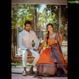 Milana Nagaraj Instagram - Styling @tejukranthi
Outfit @sindhureddyofficial
Jewelery @amrapalijewels
Makeup & Hair @makeup_sachin
Photography @barrys.photography 
Decor @lakirutheweddingplanner