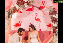 Milana Nagaraj Instagram - #KrissMi Wedding ❤️ Decor: @lakirutheweddingplanner Styling:@tejukranthi Outfit: @kalasthreebytejaswinikranthi Makeup and Hair: @makeup_sachin Jewellery: @amrapalijewels Photography: @barrys.photography Location:@nandagokula_convention_centre Nandagokula Convention Centre