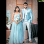 Milana Nagaraj Instagram - Also my man didn't fail to be my side even on my bachelorette😉 Love you @darling_krishnaa ❤️ #KrissMi Bachelorette! Location: @fairfield.rajajinagar Decor: @lakirutheweddingplanner Outfits: @dha_spotlight MUA: @makeup_sachin PC: @barrys.photography