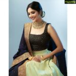 Milana Nagaraj Instagram - Photographer: @vinu5494 Stylist: @tejukranthi Outfit: @sindhureddyofficial Jewellery:@velvetboxby MUA: @makeupdiaries_by_ashwini
