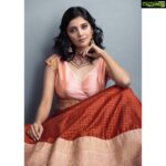 Milana Nagaraj Instagram - Photographer: @vinu5494 Stylist: @tejukranthi Outfit: @sindhureddyofficial Jewellery:@velvetboxby MUA: @makeupdiaries_by_ashwini