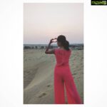 Milana Nagaraj Instagram - #SunriseInThar #TharDesert #Jaisalmer #Rajasthan #Famjam #Vacay2019!