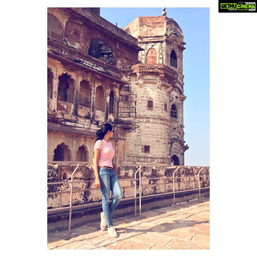 Milana Nagaraj Instagram - #MehrangarhFort #Jodhpur 🧡