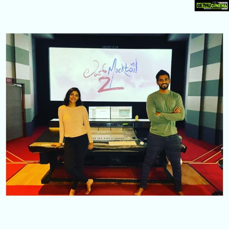 Milana Nagaraj Instagram - Film is ready for Censor!! Are you guys excited for this?? @darling_krishnaa @sricrazymindzz @nakulabhyankar