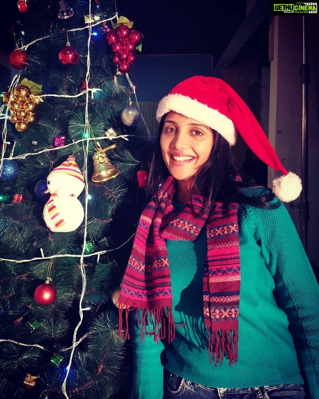 Milana Nagaraj Instagram - Merry christmas to all of you⛄🎄✨🎉🎊